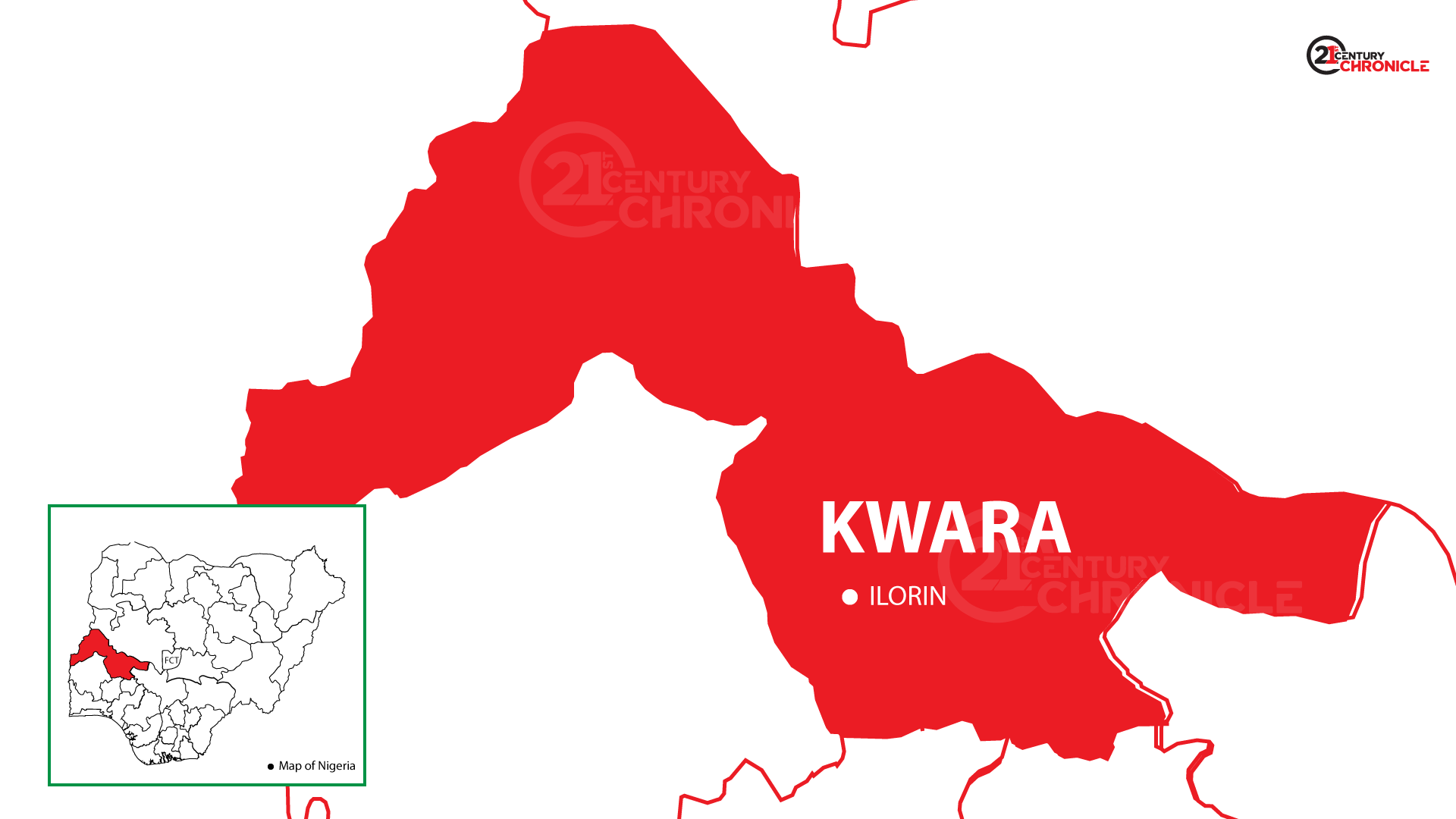 map of kwara