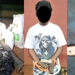 police arrest man with gunpowder concealed in bag of garri