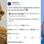 he has no talent in him singer wizkid drags obo to filth in viral tweet