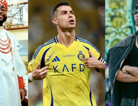 superstar footballer cristiano ronaldo picks his favourite singer between wizkid and davido 696x348