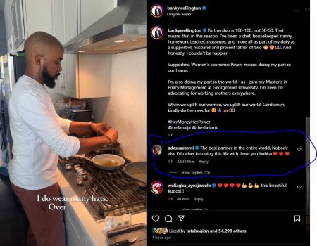 banky w confirms the arrival of second child with wife adesua etomi