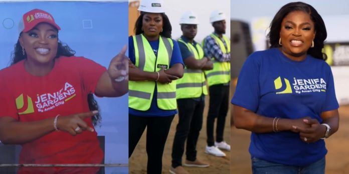 congratulations pours in as actress funke akindele launches her real estate business video 696x348