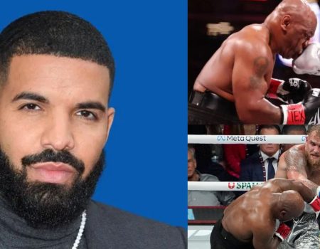 famous singer drake loses 355000 n591m bet after jake paul defeated mike tyson