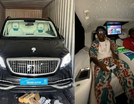 zlatan ibile latest car customized mercedes maybach van autojosh 2