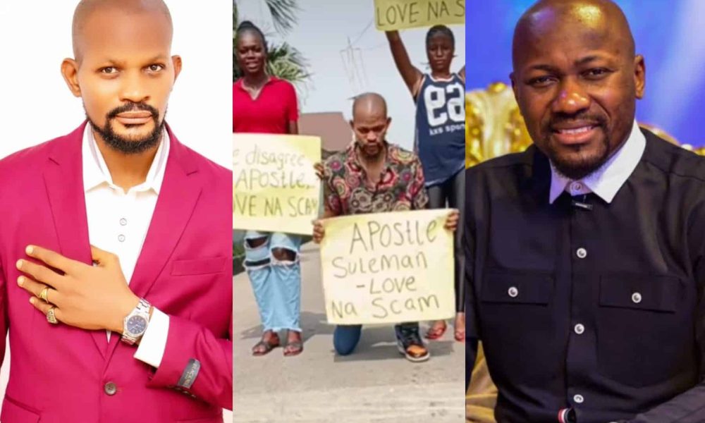 love na scam so many ladies have seen hell in relationships uche maduagwu tackles apostle suleman ke