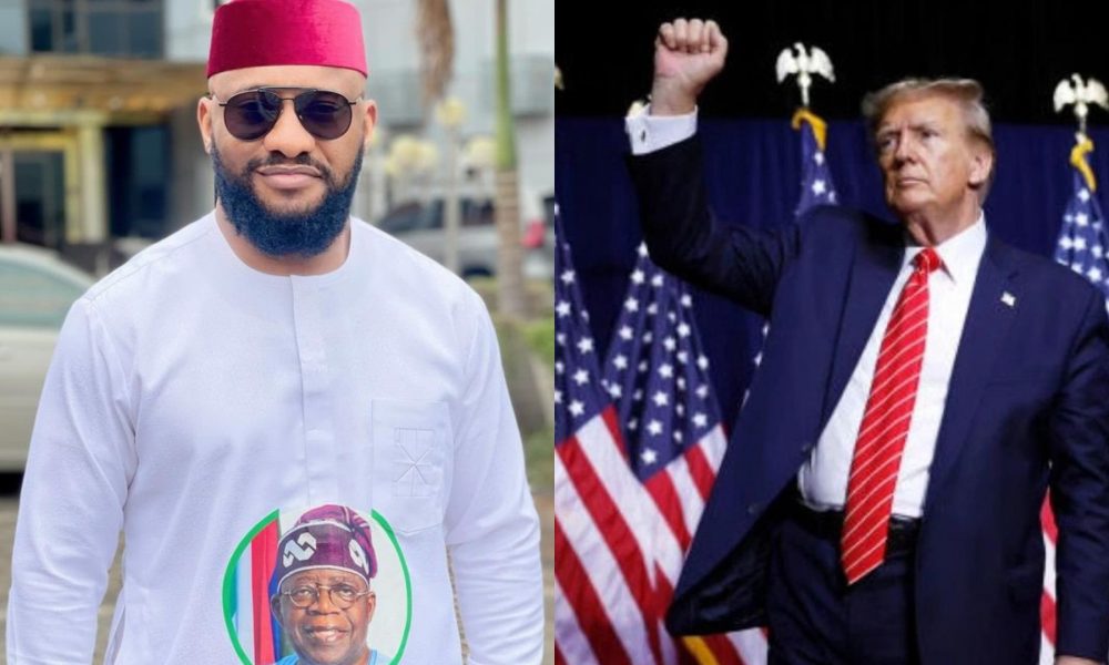 yul edochie and donald trump